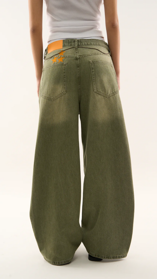 Olive Drift Jean